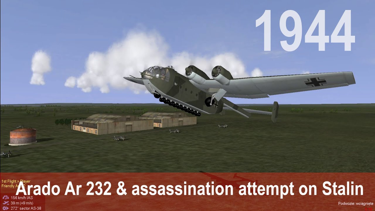 IL-2 1946:  Arado Ar 232 KG 200 & assassination attempt on Stalin
