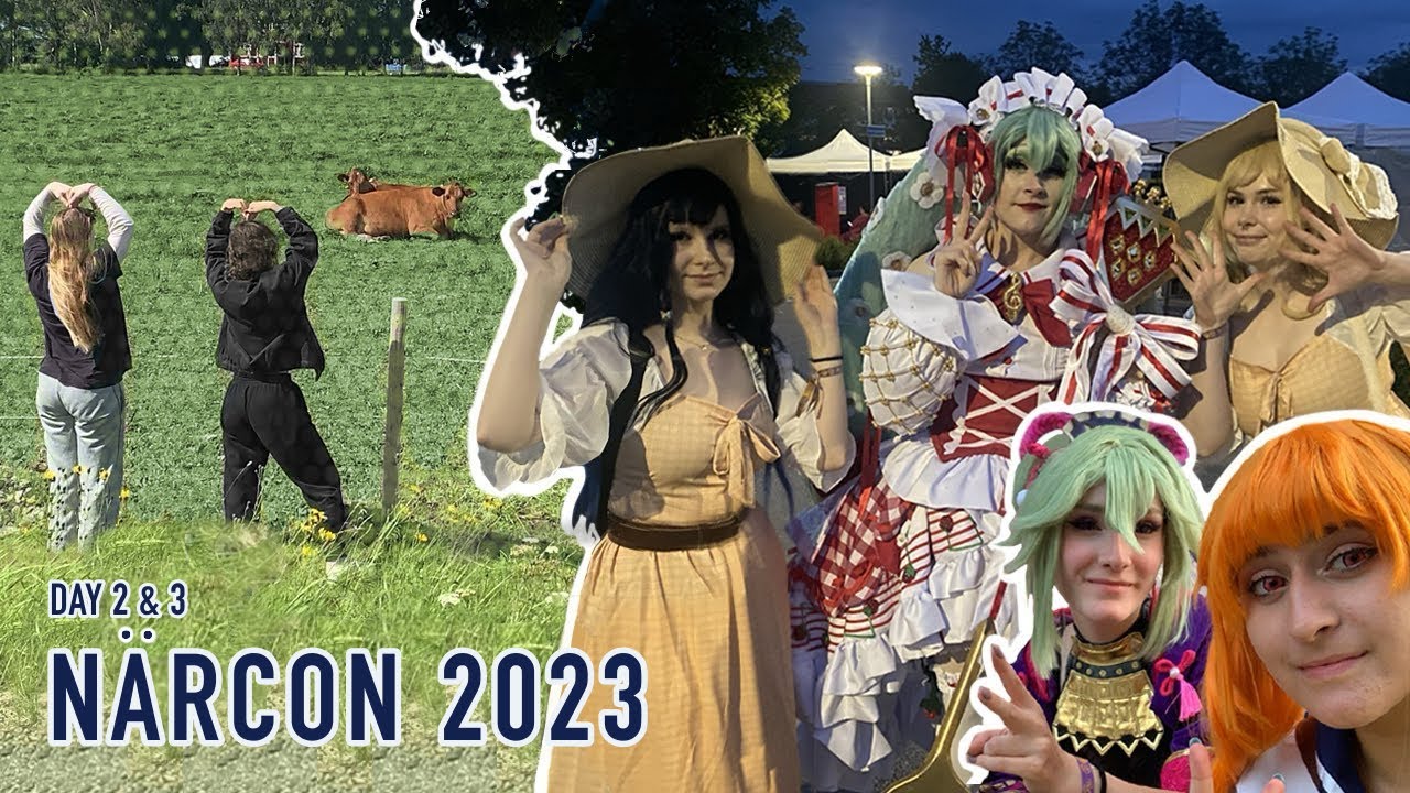 Närcon Sommar 2023 Cosplay Convention Vlog | Part 2