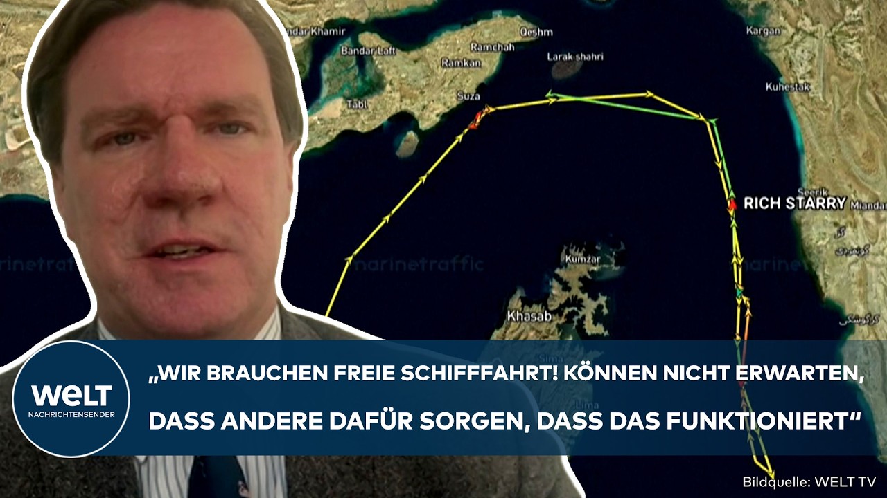 STRA&szlig;E VON HORMUS: Experte erkl&auml;rt! Darum sollte Europa selbst aktiv in der Meeresenge aktiv werden!