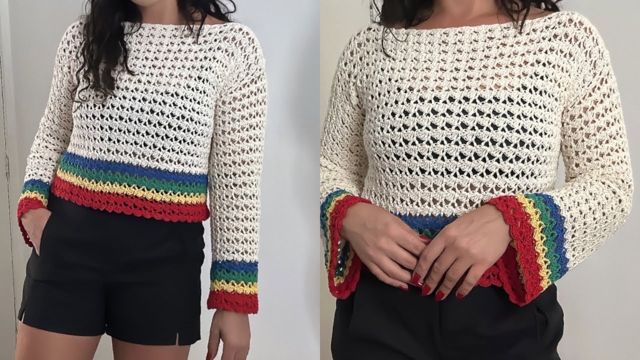 BLUSA DE CROCHÊ