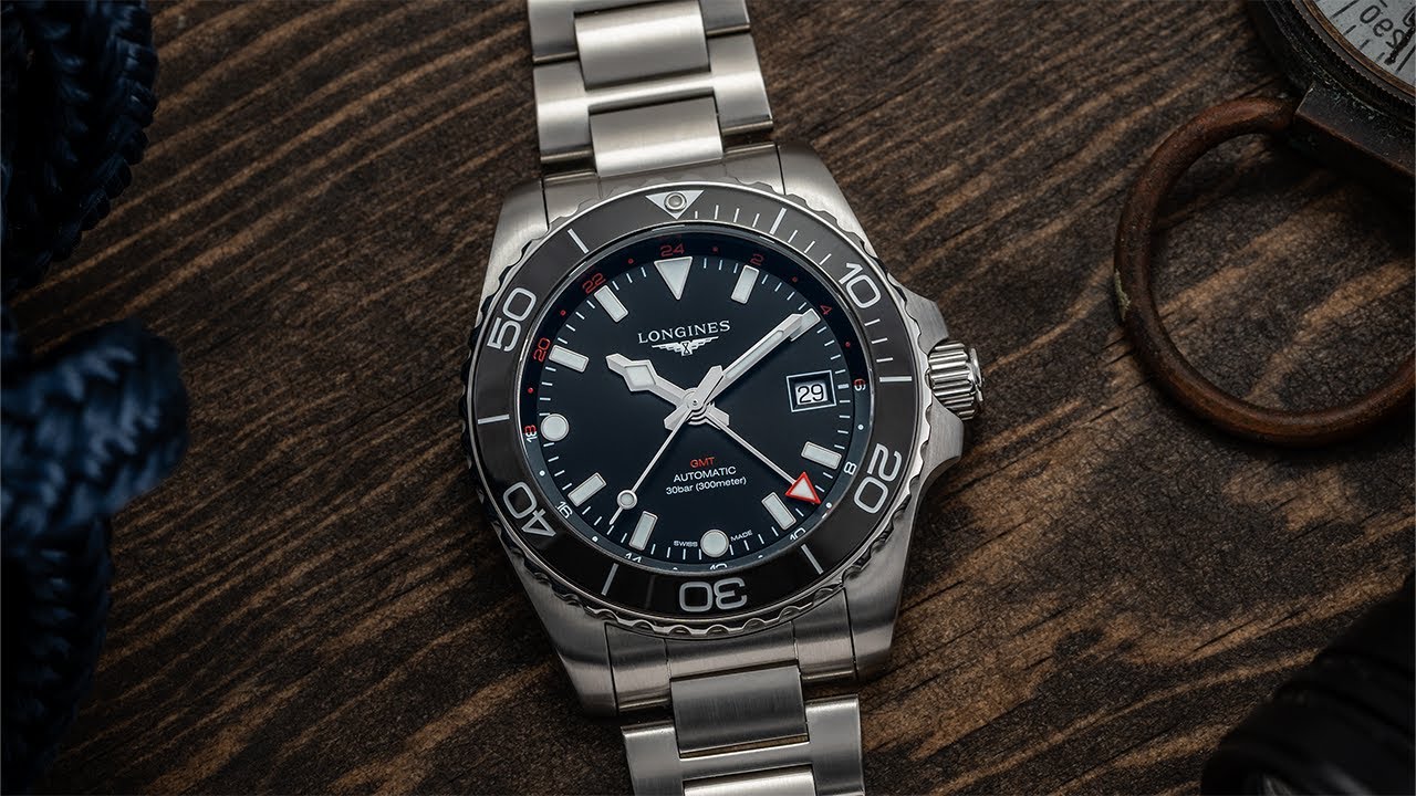The Best Attainable Swiss True GMT Dive Watch - Longines HydroConquest GMT