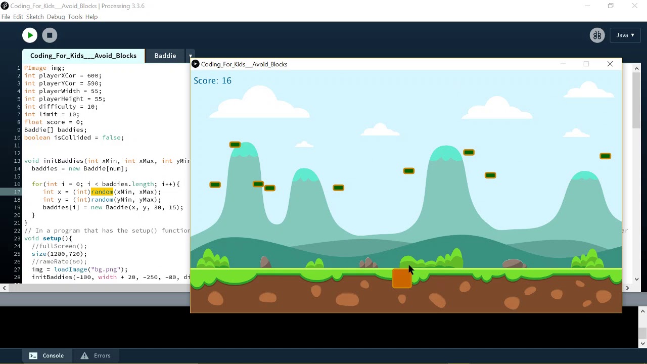 How to make a game in Processing for any device: It's simple and fun!