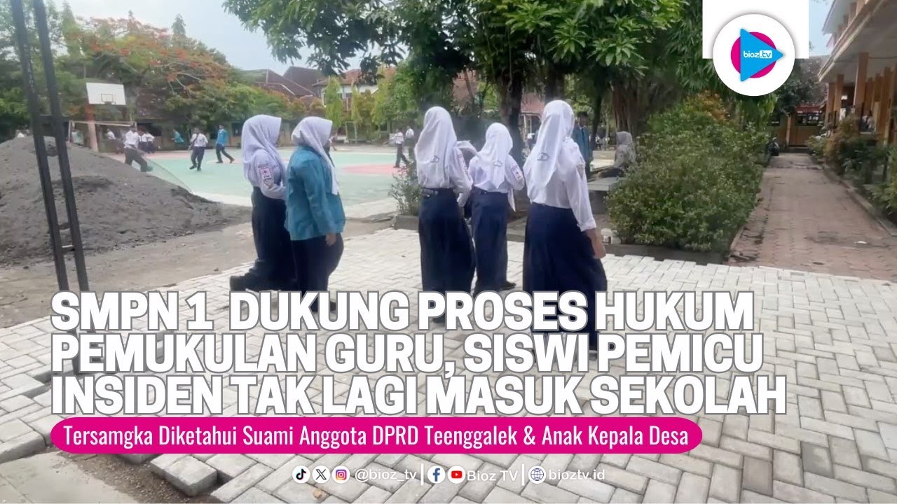 SMPN 1 Trenggalek Dukung Proses Hukum Pemukulan Guru, Siswi Pemicu Insiden Tak Lagi Masuk Sekolah