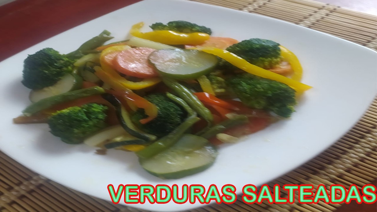 RICAS VERDURAS SALTEADAS QUE SALTAN DE LA OLLA A TU BOCA