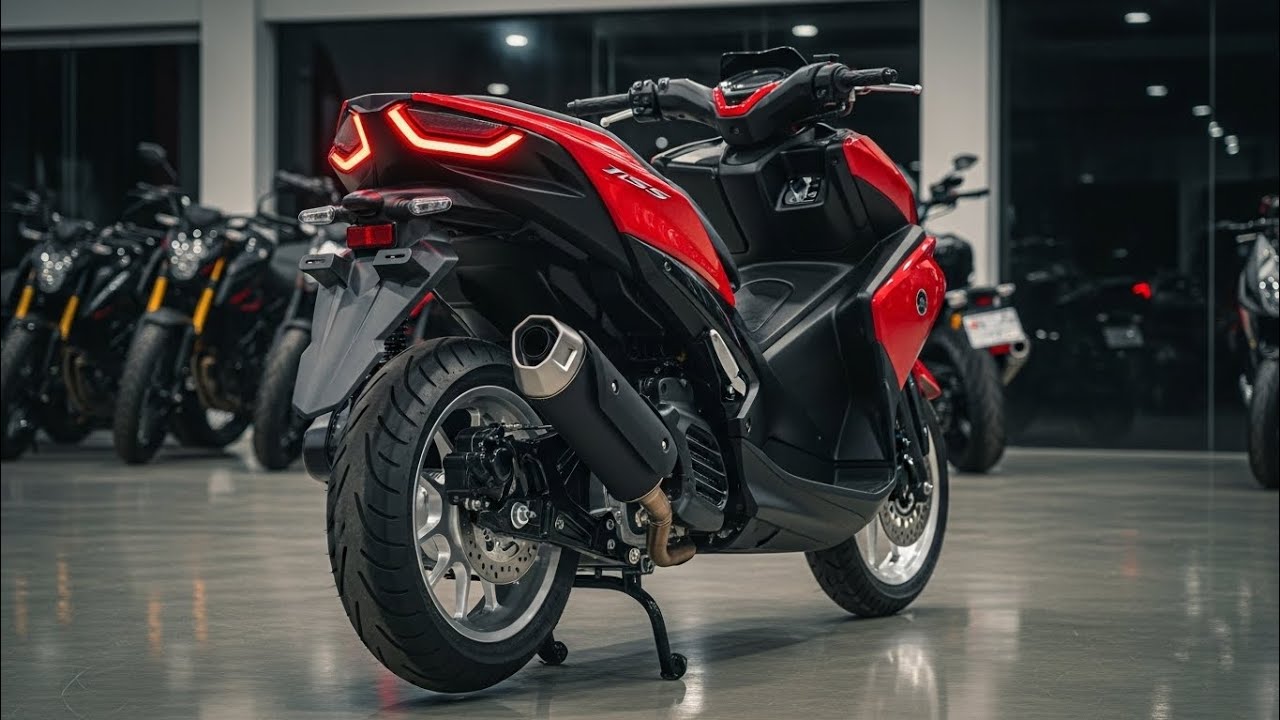 Yamaha Aerox 155 2026 года | Самый быстрый скутер в своём классе? Полный обзор!