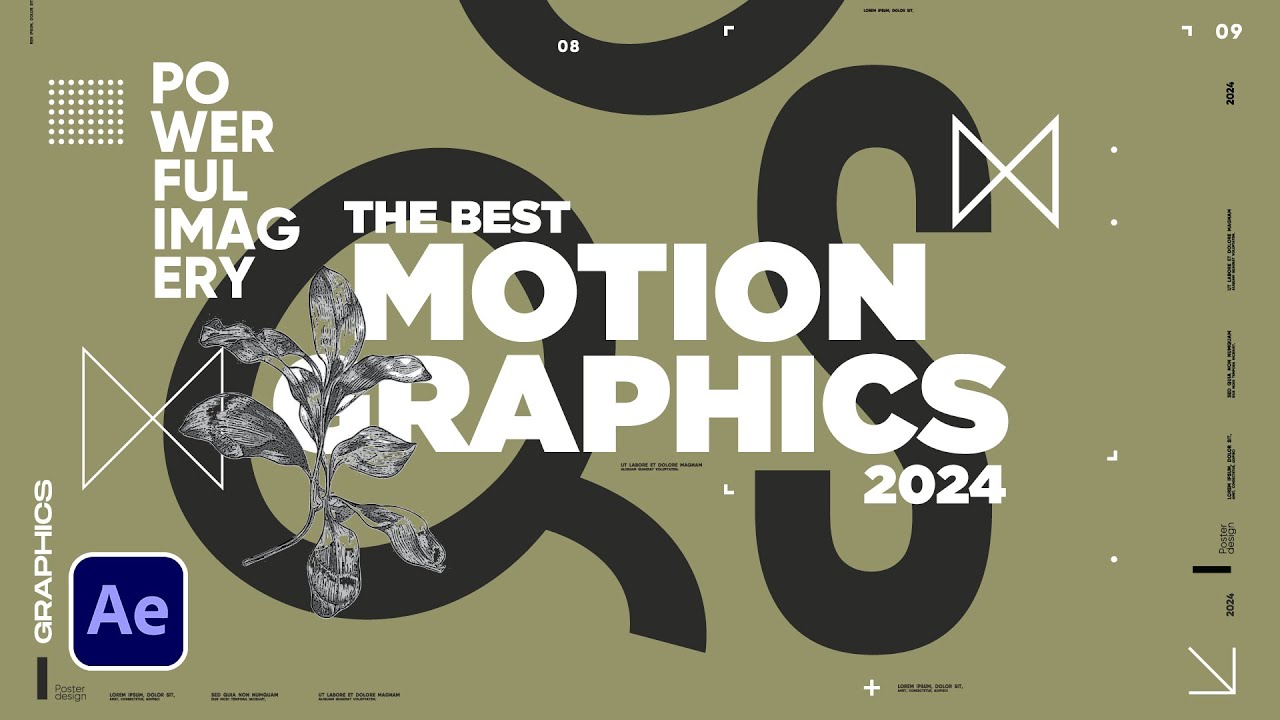 10 новых анимационных эффектов After Effects, которые стоит использовать в 2025 году