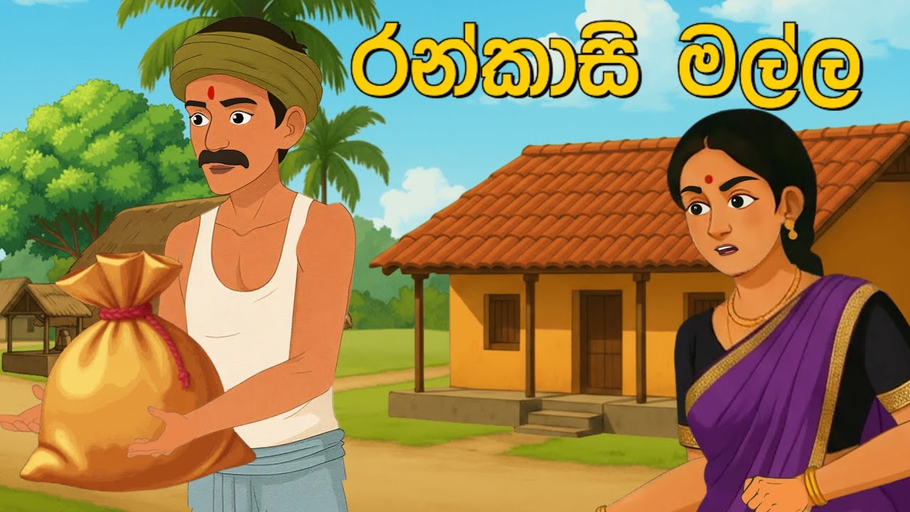 නැතිවූ රංකාසි මල්ල, sinhala cartoon