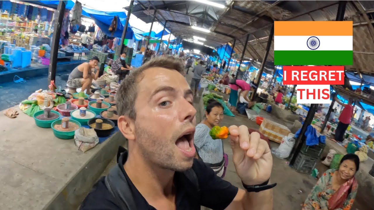 Пытаюсь съесть самый острый перец в мире🇮🇳