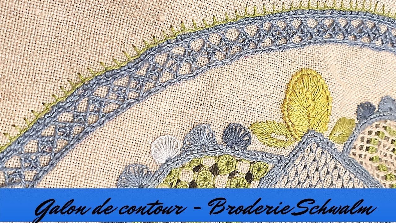 Galon Ten : broderie Schwalm