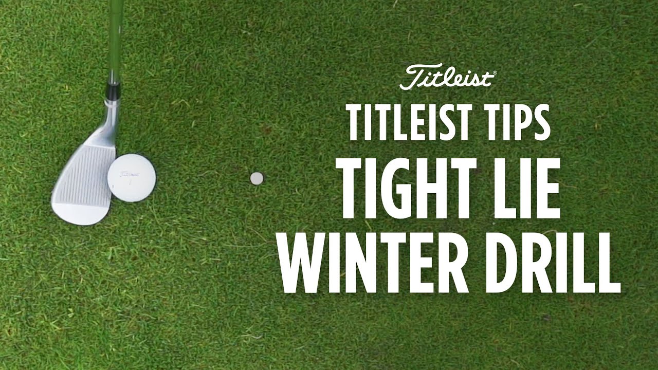 Titleist Winter Tips - Tight lies in wet conditions | Matt Leach