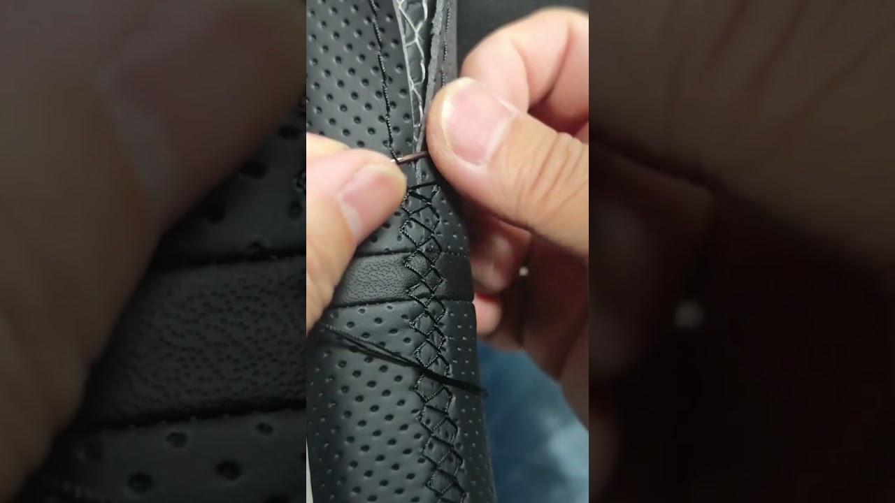 Install your steering wheel cover to give it a new look!