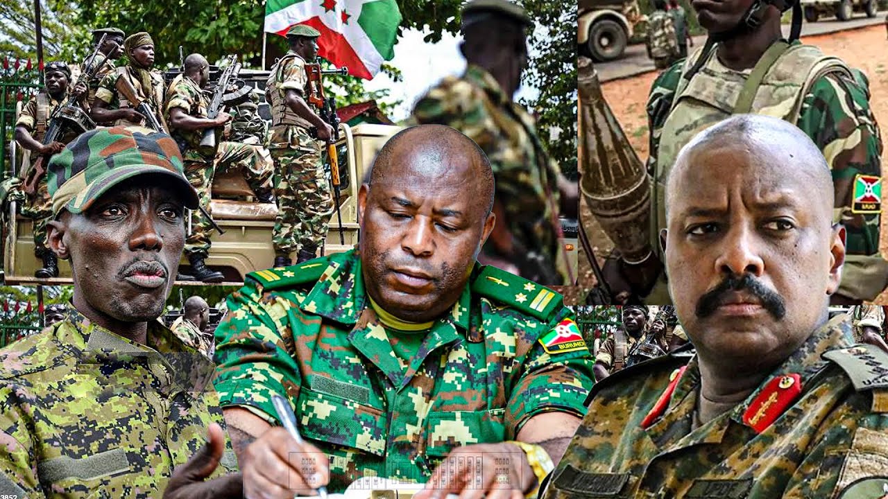 MAA23 yivuganye Aba officer mu ngabo z'Uburundi.Gen Muhoozi ashaka gufata Kisangani