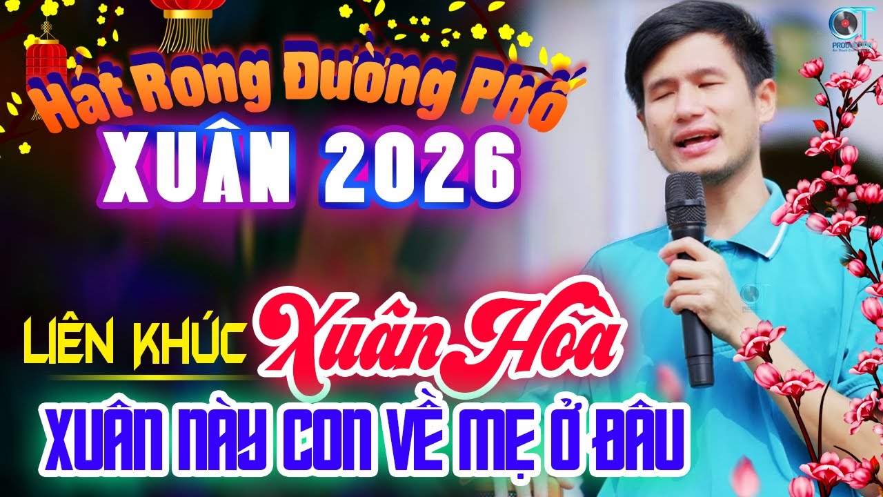 Xuân Hòa Hát, Lk Xuân Này Con Về Mẹ Ở Đâu, Xuân Này Con Không Về | Bolero Ca Sĩ Mù Xuân Hòa Hát Rong
