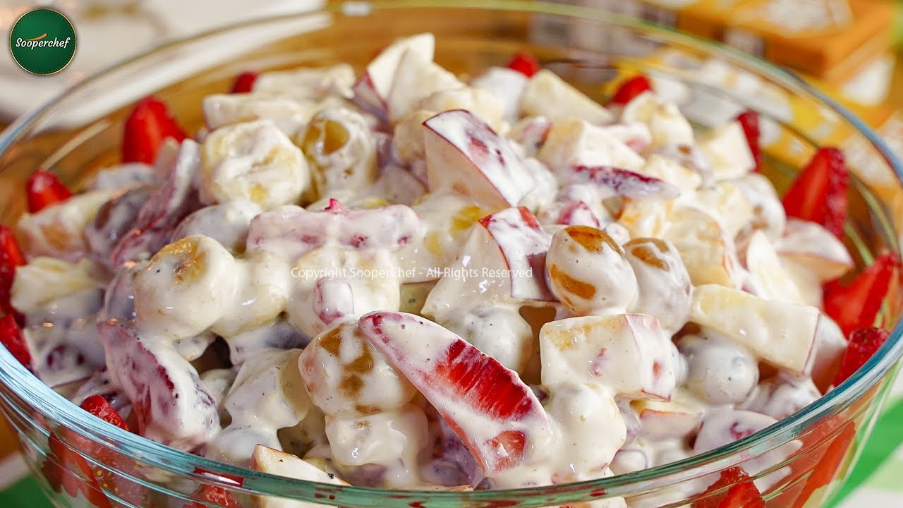 Creamy Fruit Chaat recipe by SooperChef (Iftar Sepcial Recipe)