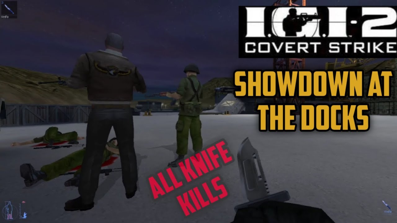 IGI 2 Mission 13 | Killed All 54 Enemies Using Knife Only