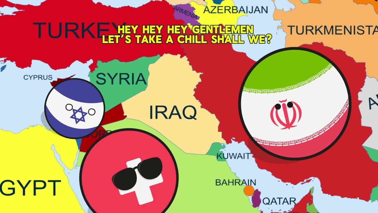 What if USA & Switzerland Switched Places? ( Countryballs Short Film)