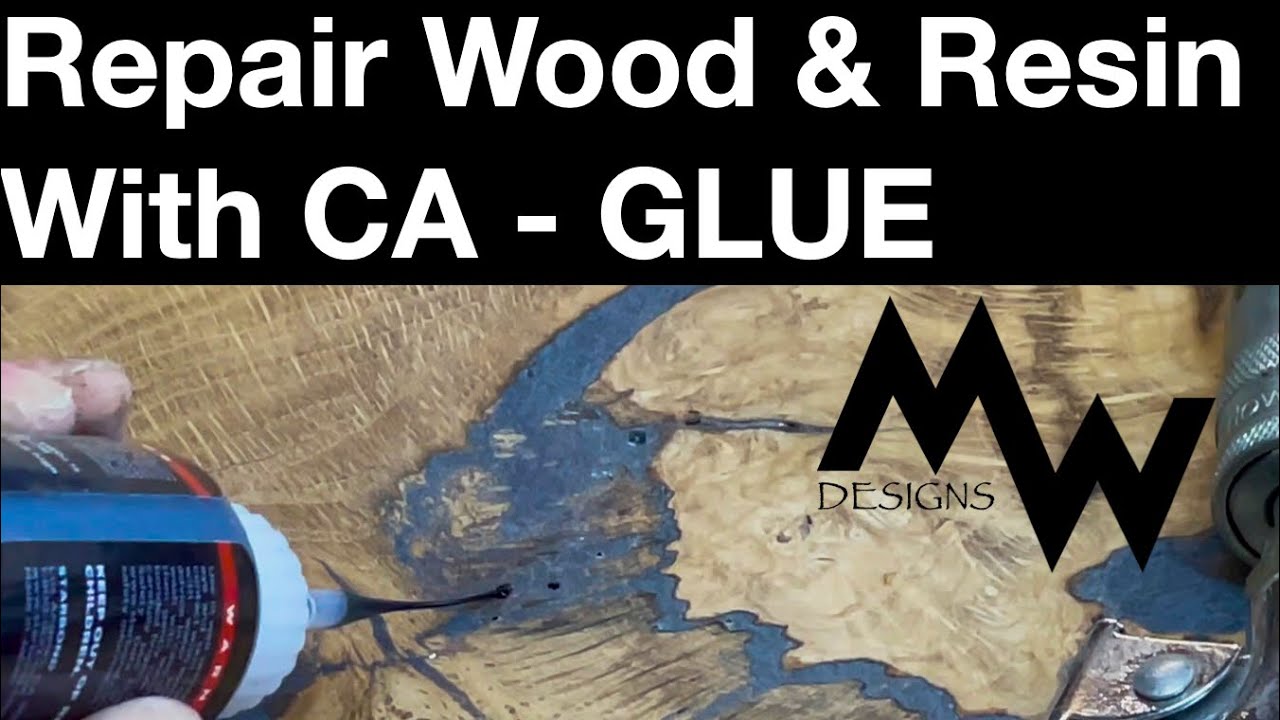 #MWShoptalk - Wood Repair part 1 (CA Glue) 1