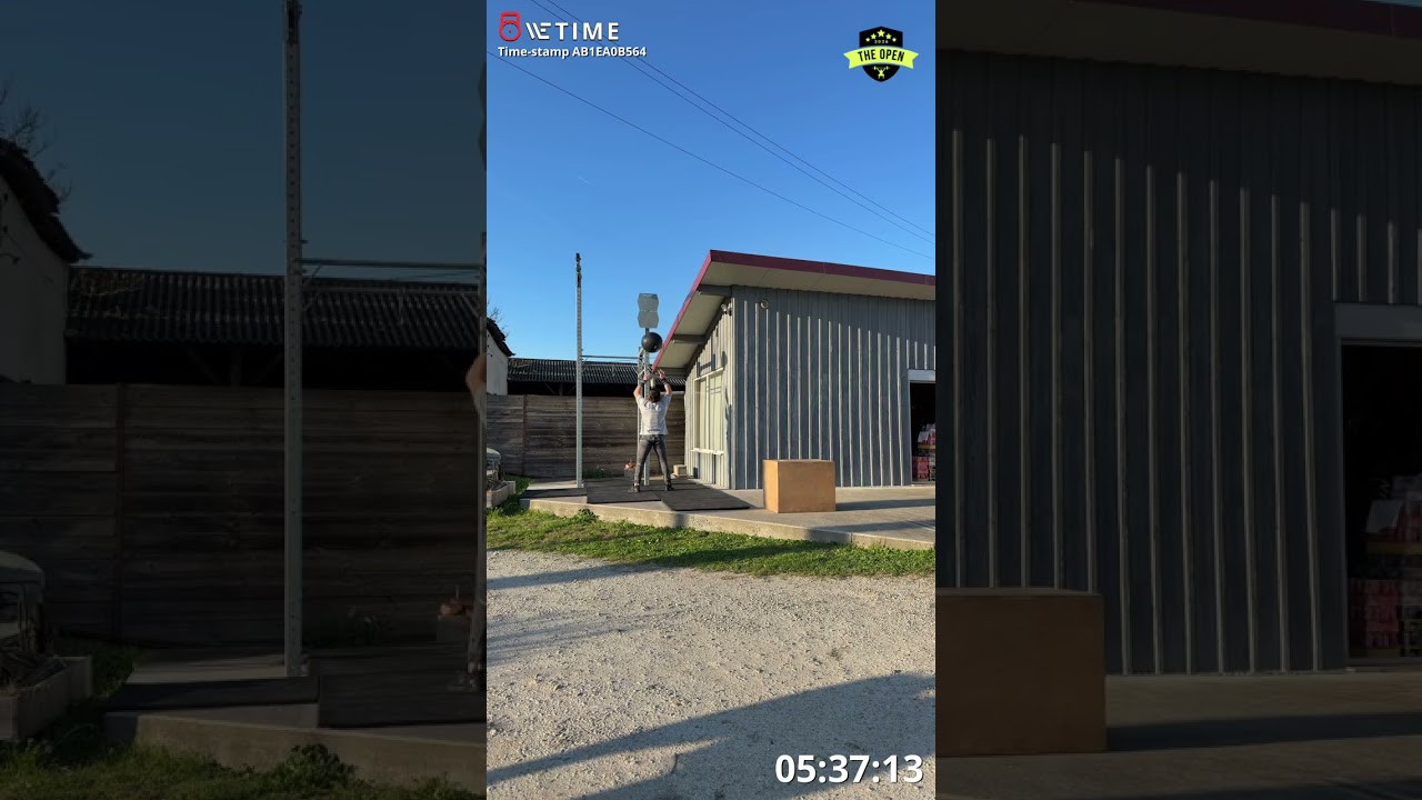 Open 26.1 - 294 reps 