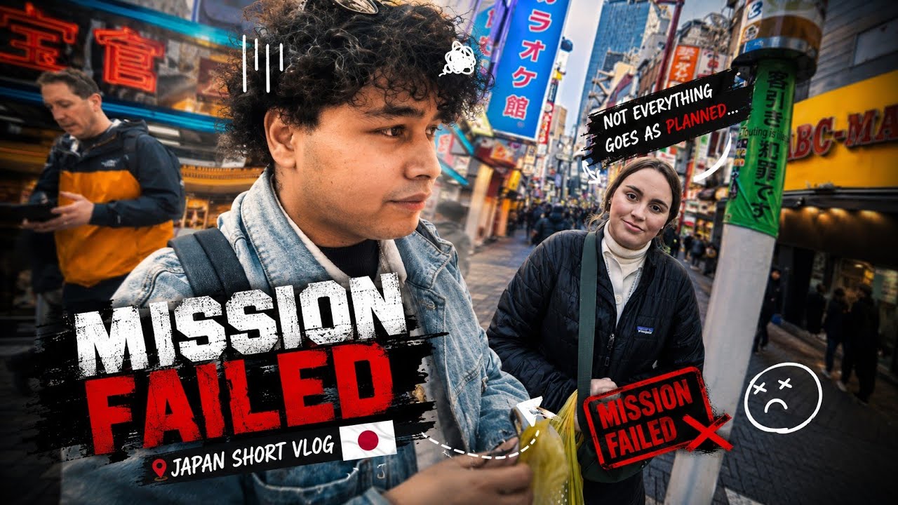 JAPAN Vlog Day 14: Misson Failed 