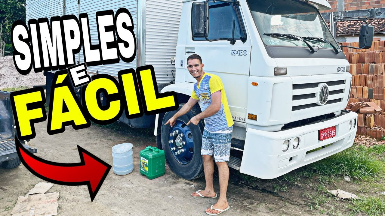 COMO TROCAR ÓLEO DO MOTOR DE CAMINHÃO| WORKER VW 13.190🛢⛽️