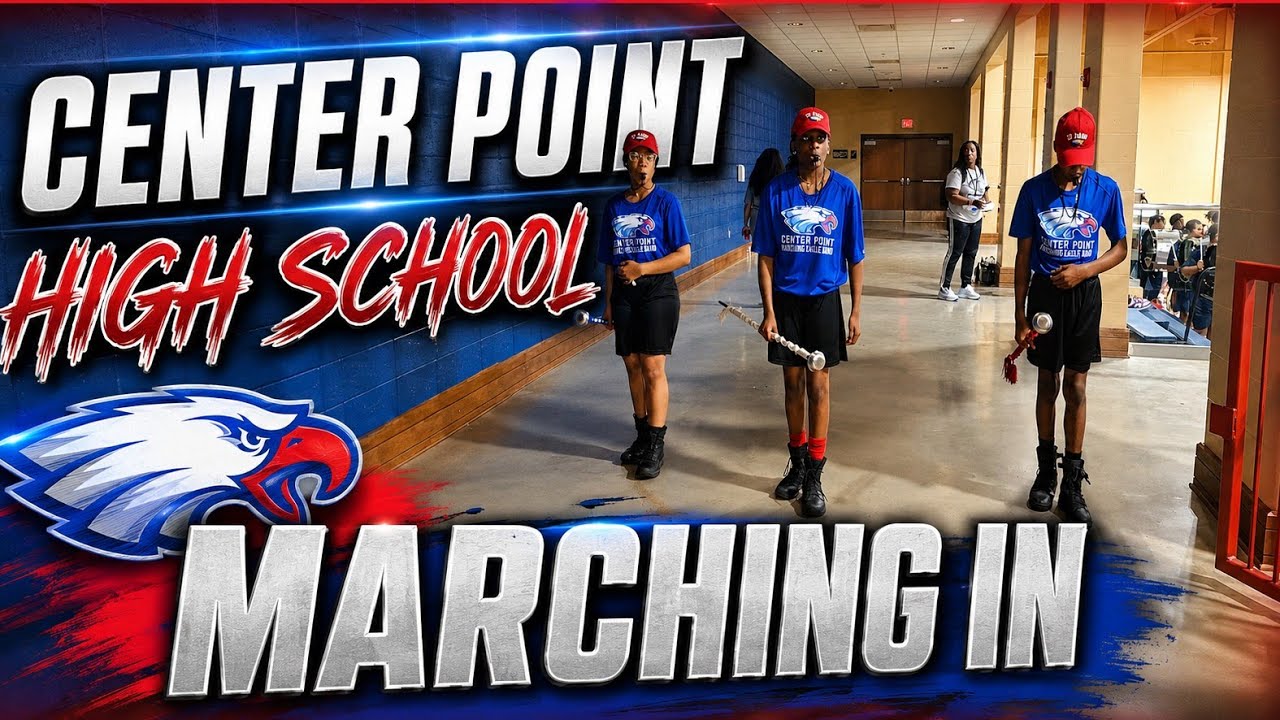 Center Point High School Marching In @ 8th Annual Eagles Nest Band Jamboree 2025