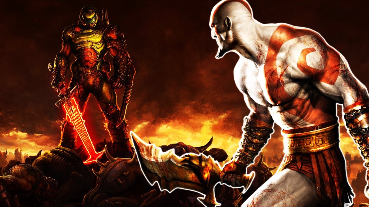 Сможет ли Кратос выжить в DOOM Eternal?