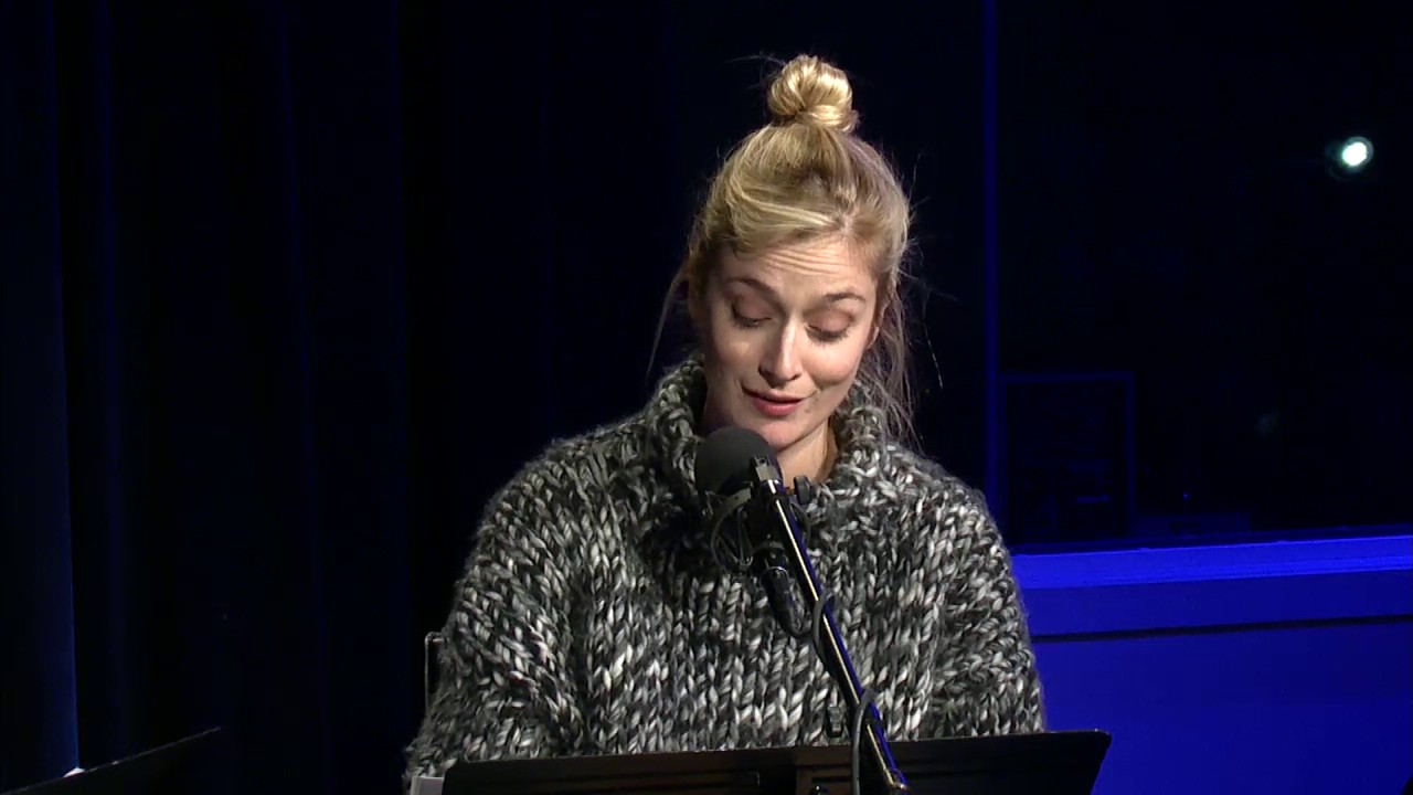 Playing on Air Live: Timothée Chalamet and Caitlin FitzGerald in 