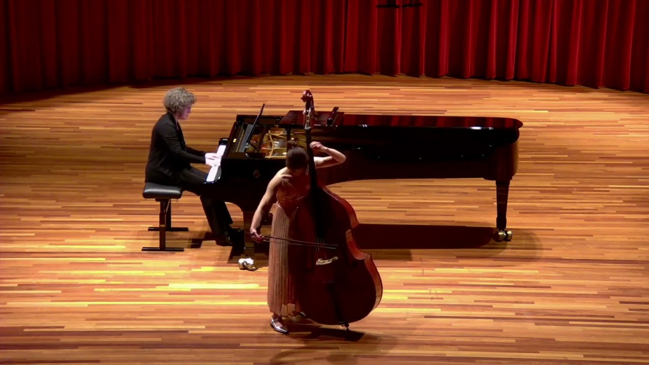 Massenet: Mediation from Thaïs (CSU Bass Day) - Mikyung Sung double bass, Susan Hoskins piano