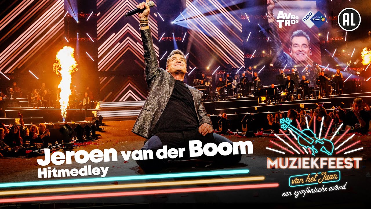 Jeroen van der Boom - Hitmedley (met o.a. Jij bent zo) • Muziekfeest van het Jaar 2022 // Sterren NL