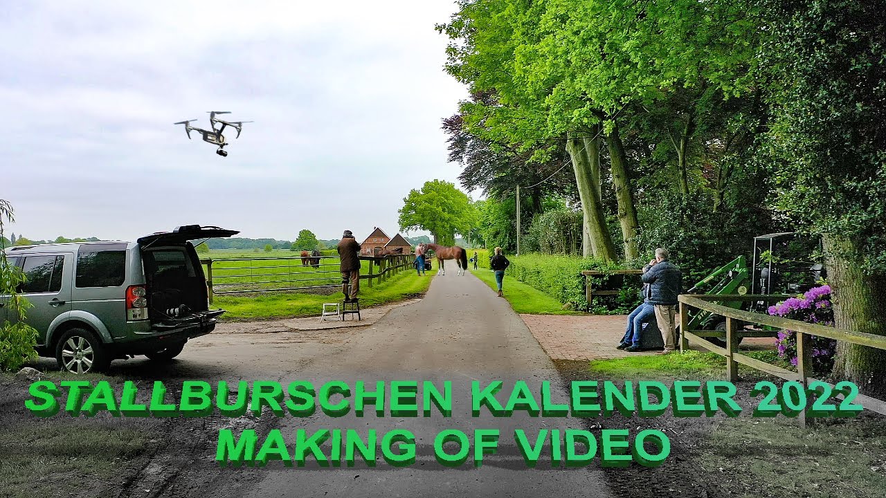 Stallburschen Kalender 2022 Making of Video