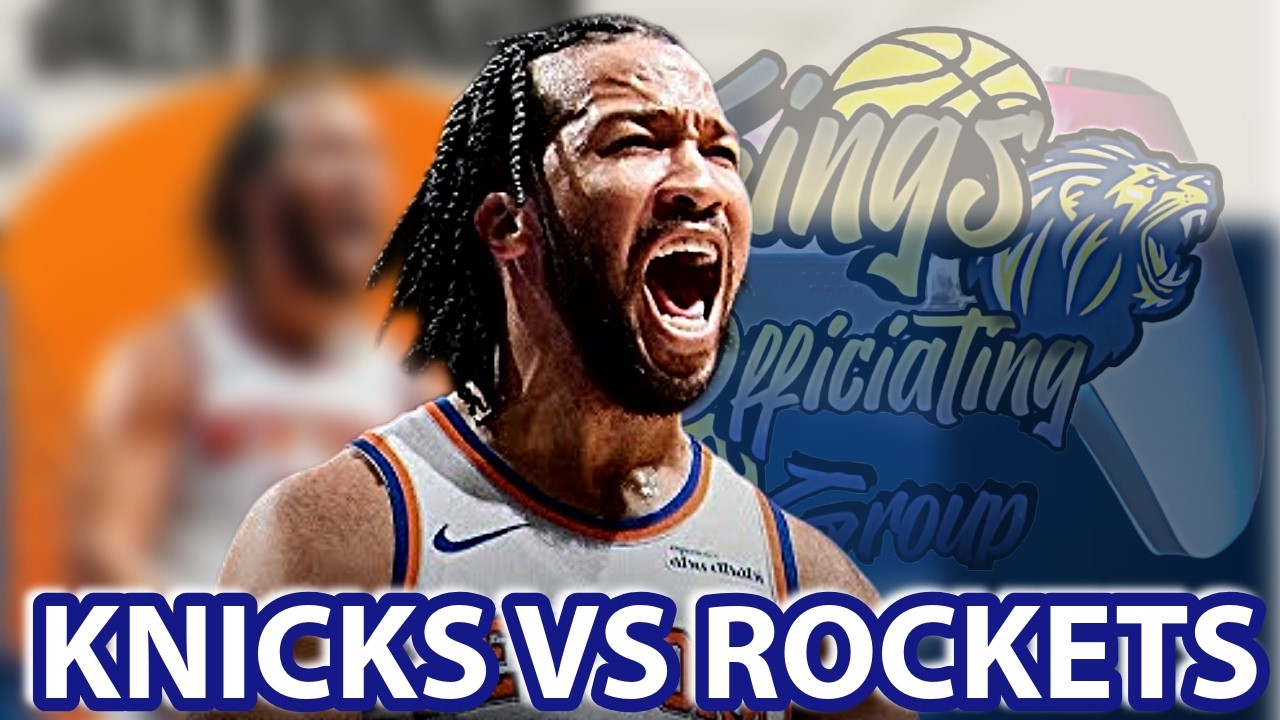 🔴LIVE - NBA - BRUNSON - KNICKS VS ROCKETS