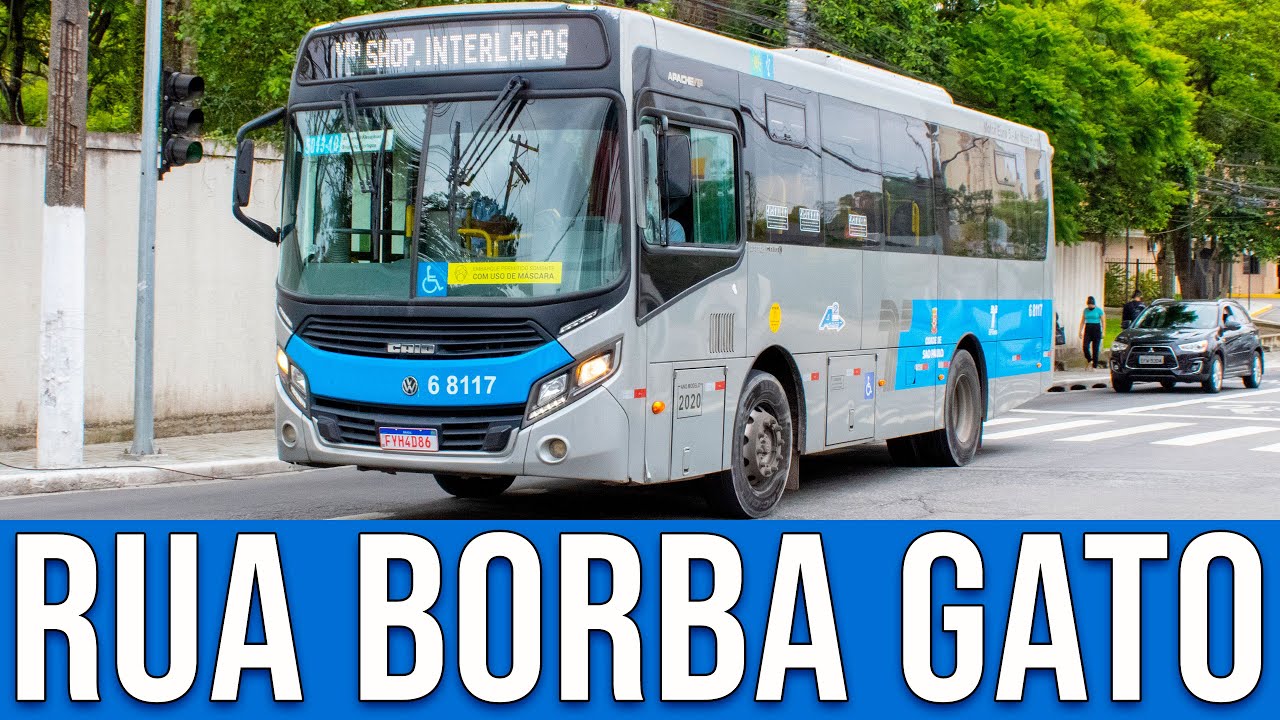 Rua Borba Gato - Movimentação de Ônibus #746
