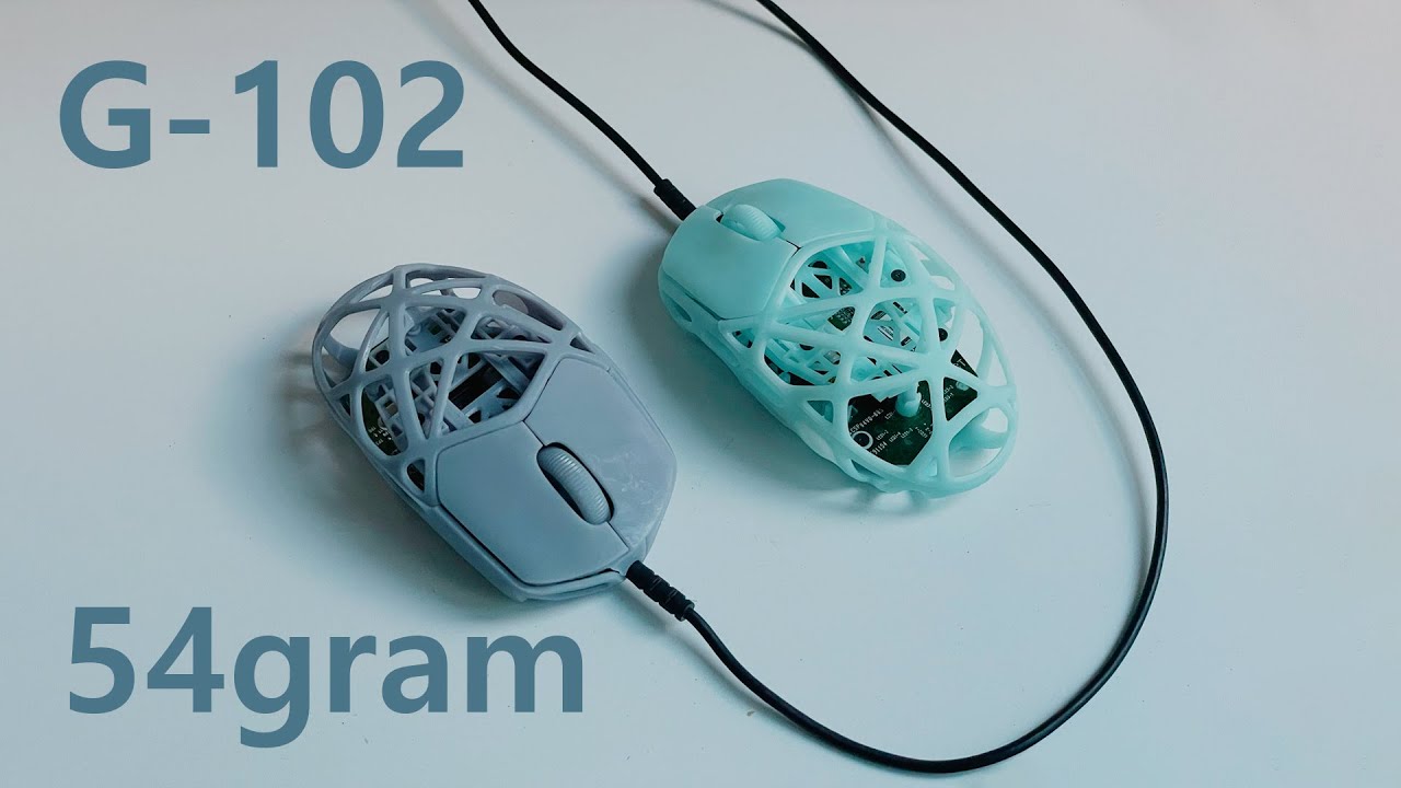 Logitech G102 54gram mod