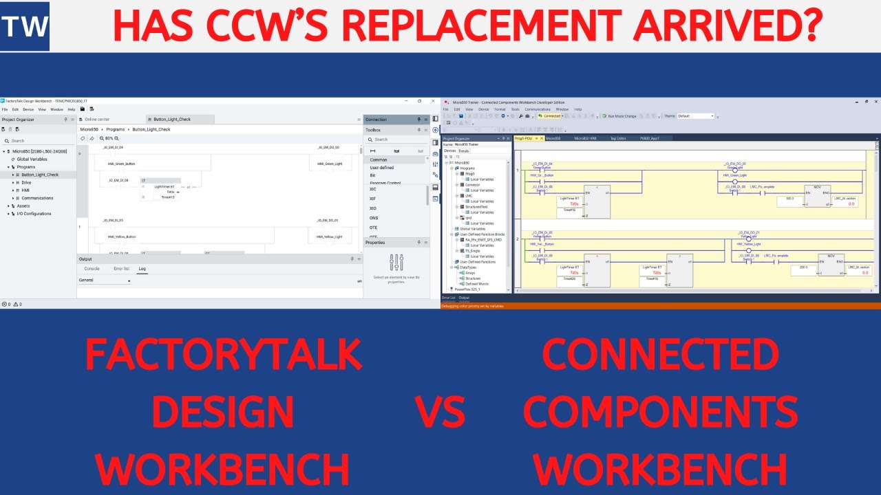 FactoryTalk Design Workbench vs. CCW: The Upgrade You Actually Want?