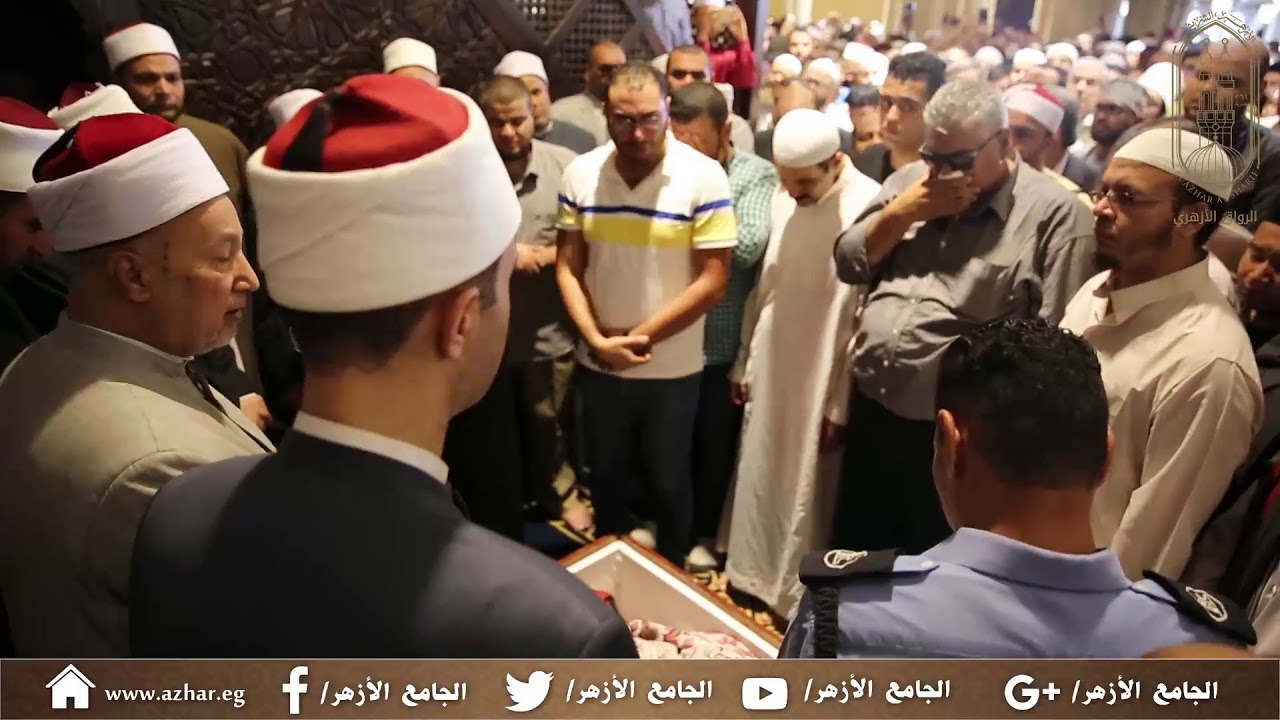 كلمة فضيلة الشيخ/  محمد ذكي في جنازة فضيلة الدكتور/ سعد سعد جاويش