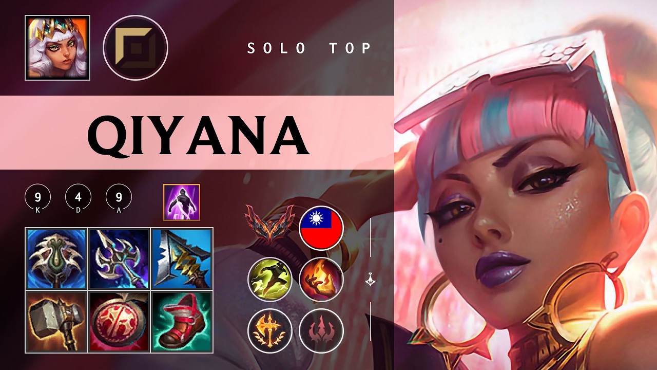 Qiyana Top vs Sion - TW Grandmaster Patch 26.04