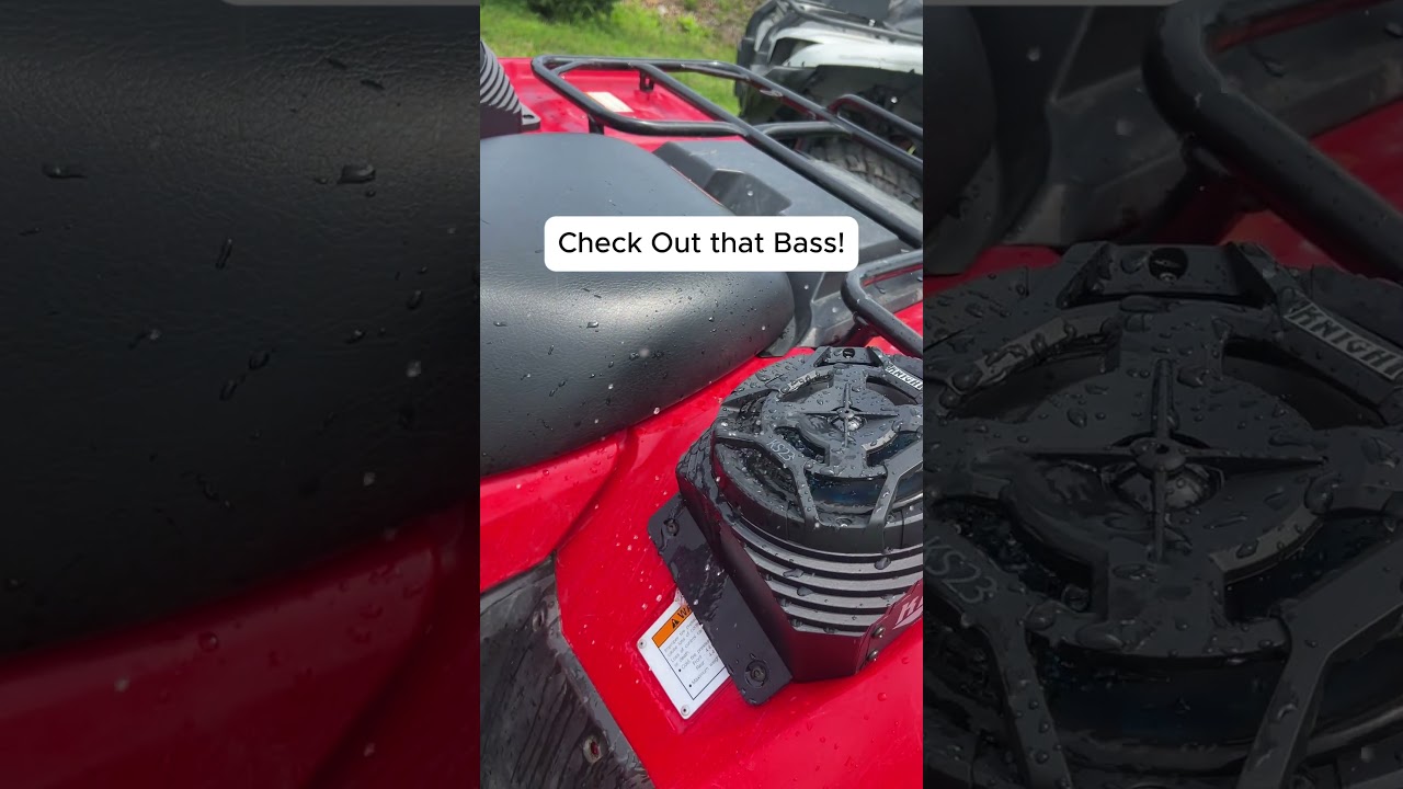 Knight ATV has Serious Speakers!
