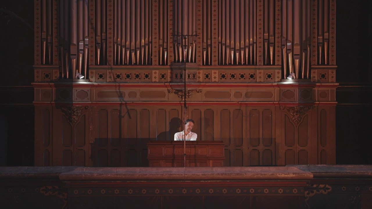 J.S.Bach Prelude BWV 1007. Organ version by Yves Rechsteiner, playing in Toulouse