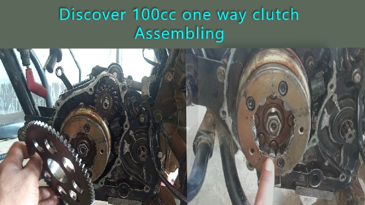 Bajaj Discover one way clutch Assembling