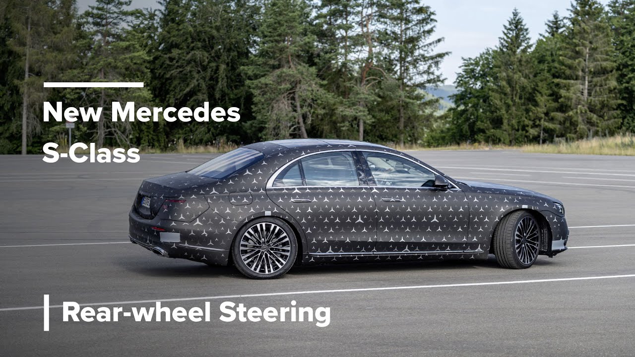 New Mercedes S-Class - Rear-wheel Steering