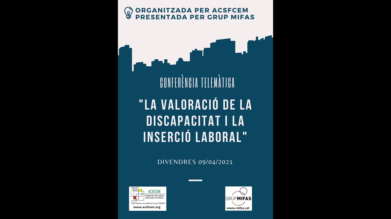 La Valoració de la Discapacitat i la Inserció Laboral per Mifas