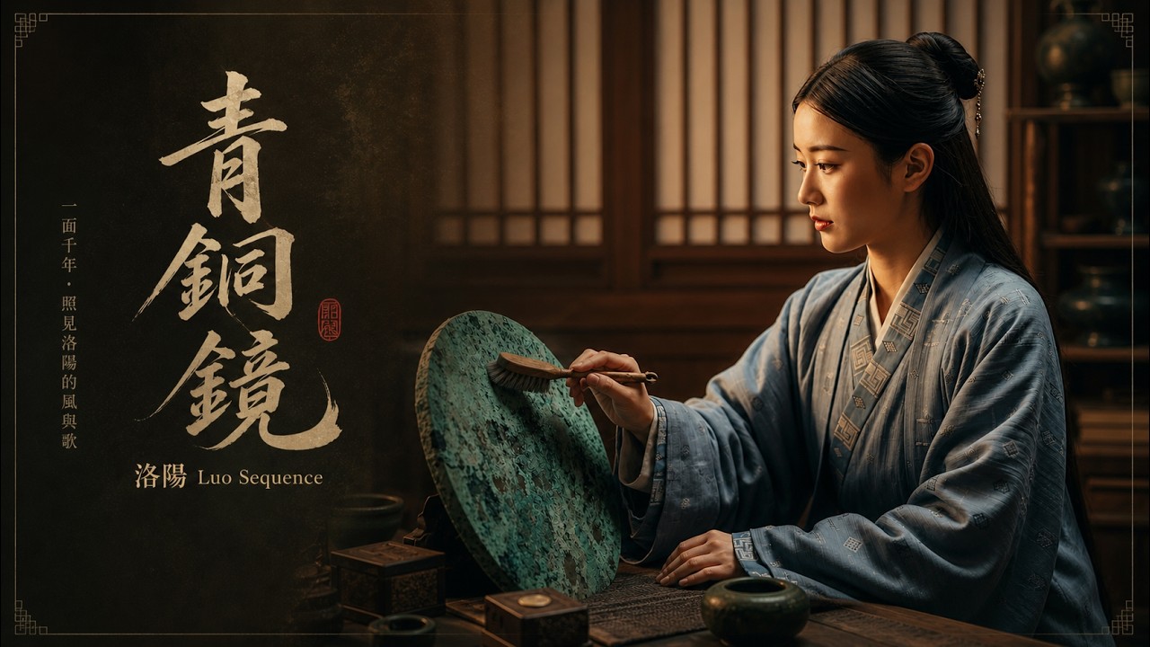 洛陽《青銅鏡》| Official Music Video | 古風歌 | 千年遺恨 | 青銅鎖情 中國風Playlist 