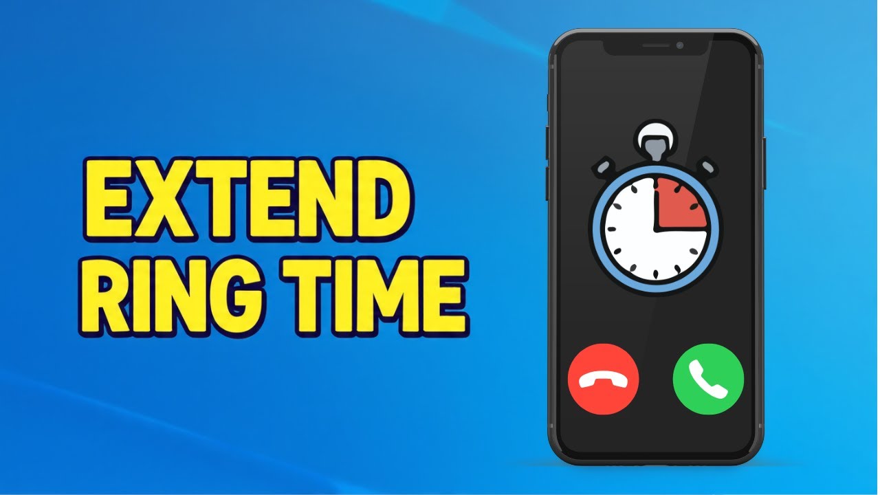 How To Extend Ring Time On Iphone