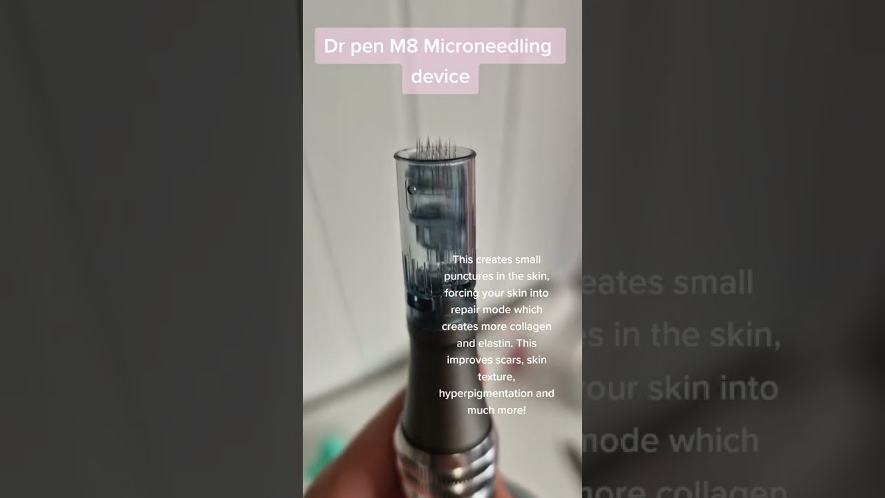 #microneedling with #drpen M8