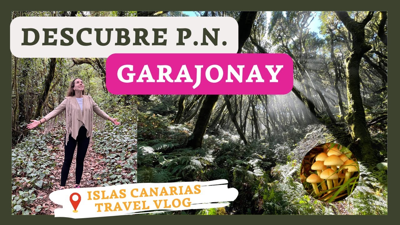 VLOG Parque Nacional de GARAJONAY ✈️ en ISLA de La GOMERA | conservaci&oacute;n, BIODIVERSIDAD, Amenazas