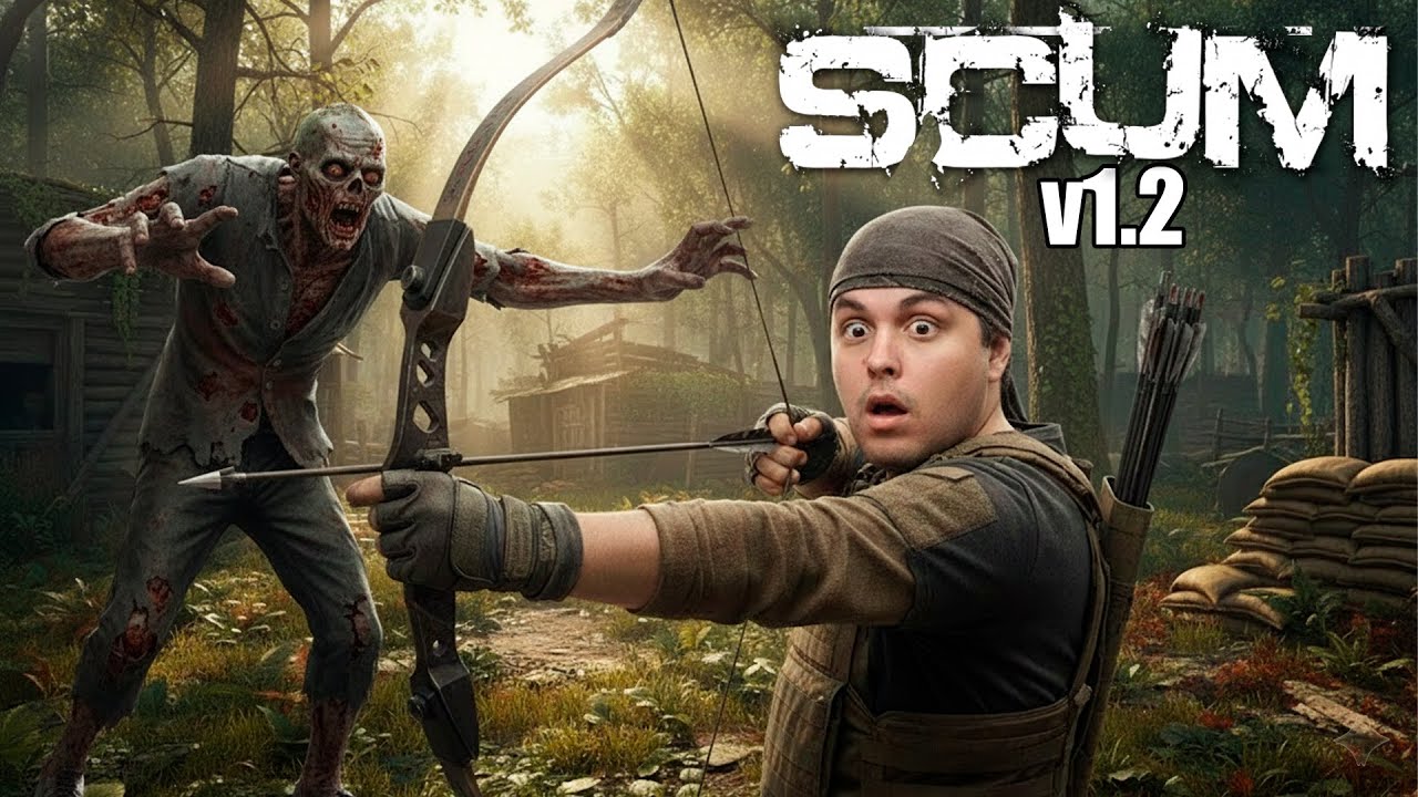 JOGO DE APOCALIPSE ZUMBI MAIS JOGADO DE 2026!!! SCUM v1.2 #scum #livesdoand1