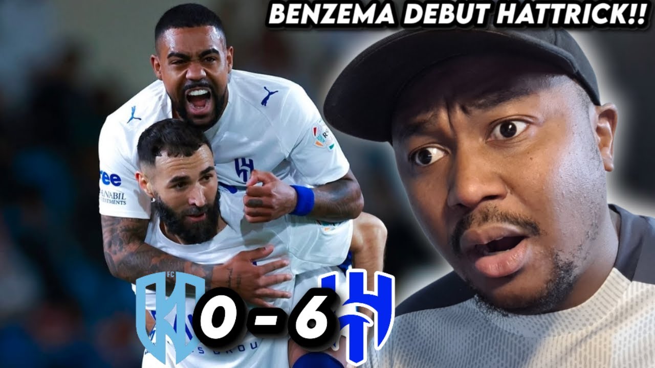 BENZEMA DEBUT HATTRICK!! | Al Akhdoud 0-6 Al Hilal MATCH REACTION