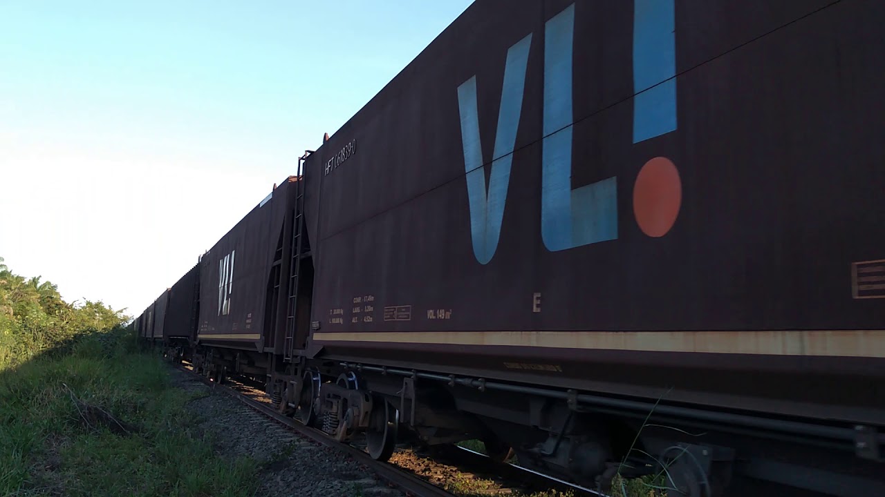 O MAIOR TREM DE CARGA DO MUNDO FERROVIA NORTE SUL - TOCANTINS. N . S . A ....