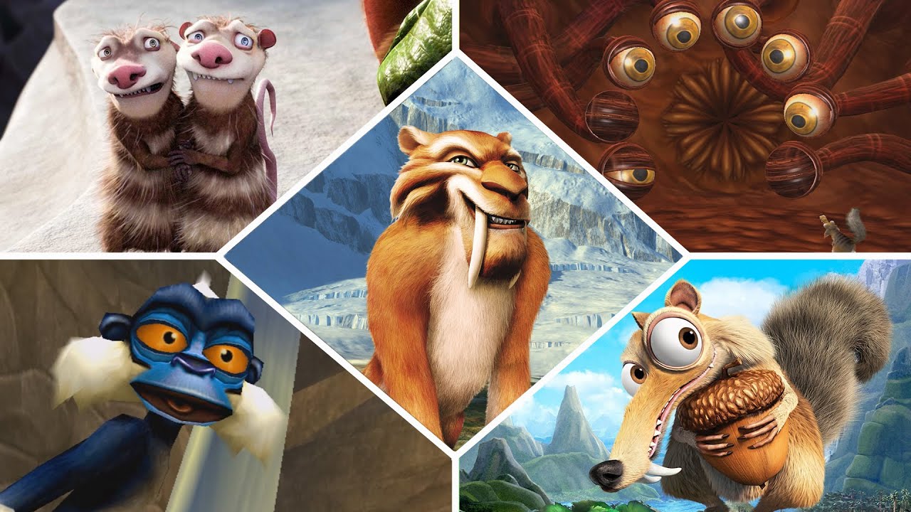 Ice Age 2 - All Bosses + Cutscenes
