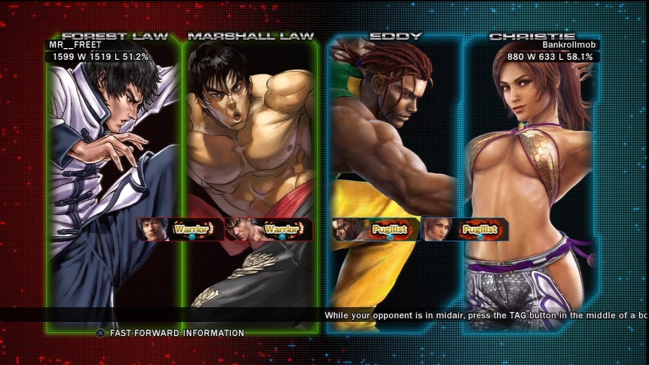 TTT2 Online Ranked: Marshall/Forest Law vs Eddy/Christie